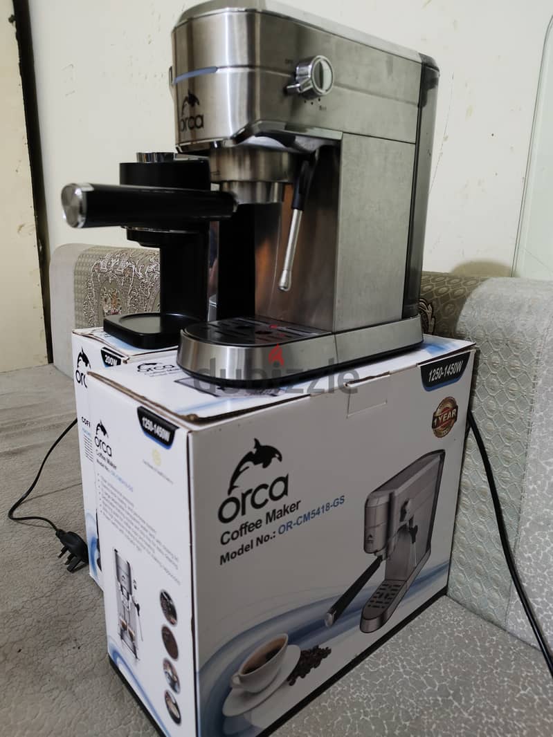 Orca Espresso Machine & Coffee Grinder 1