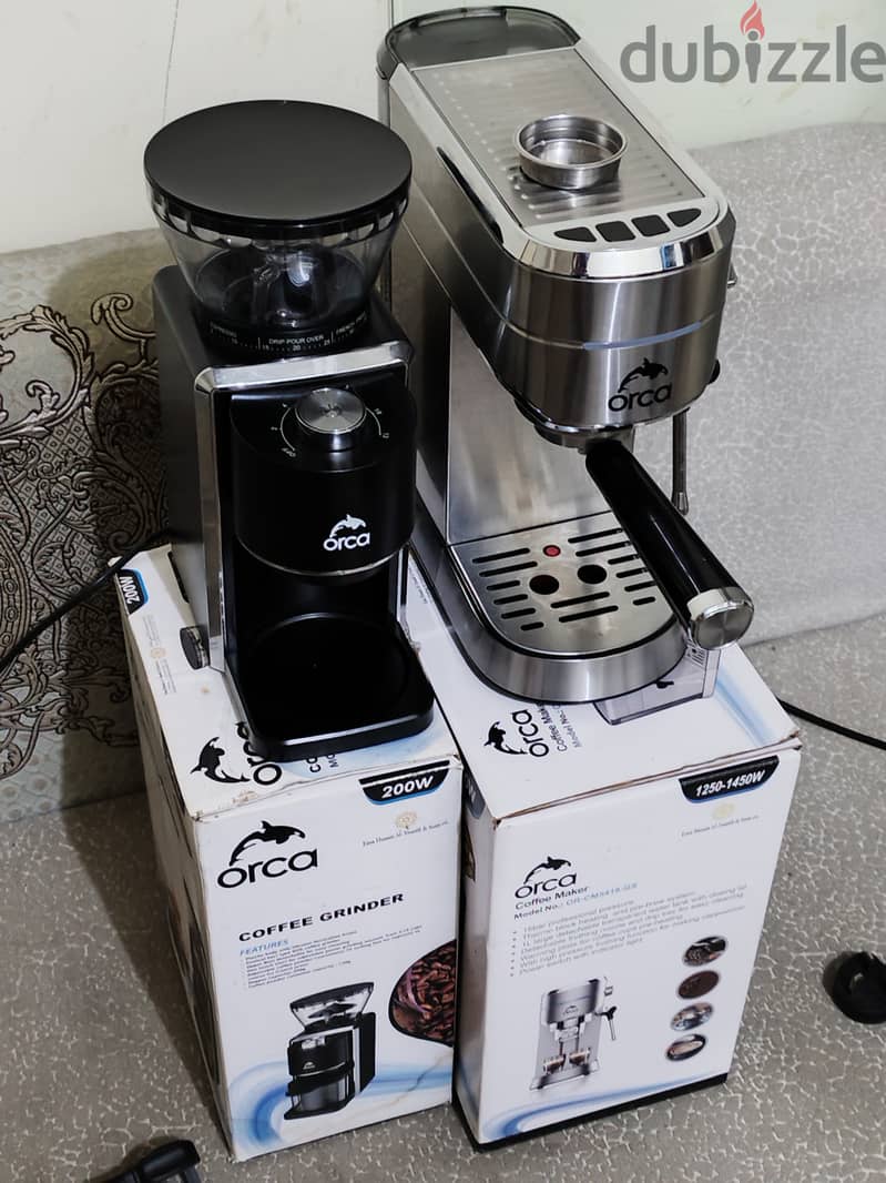 Orca Espresso Machine & Coffee Grinder 3