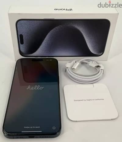 Sealed box iPhone 15 Pro Max WhatsApp Chat : +1 7144191773