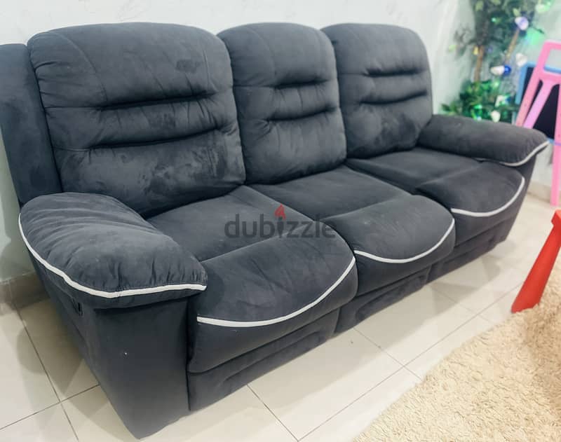 Recliner cum sofa for sale 1