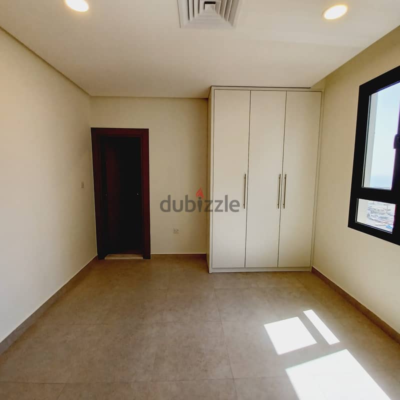 Semi-furnished apartment for rent, first occupant in Salmiya 2