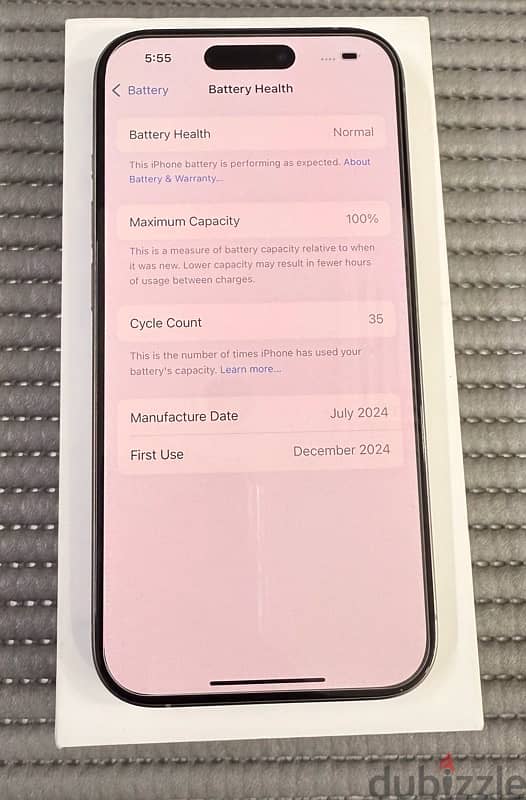 iPhone 15 Pro 5G 256 GB Natural titanium Used! 7