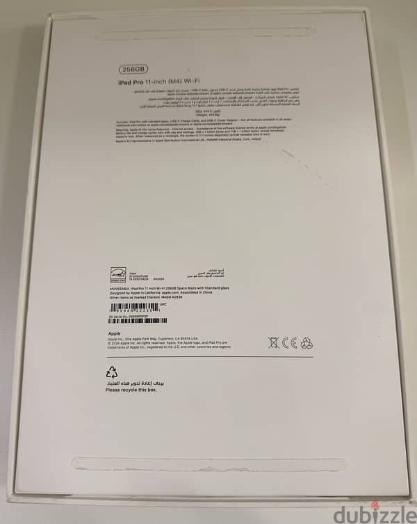 Apple iPad Pro 11” M4 256 GB WiFi Space Black Used! 8