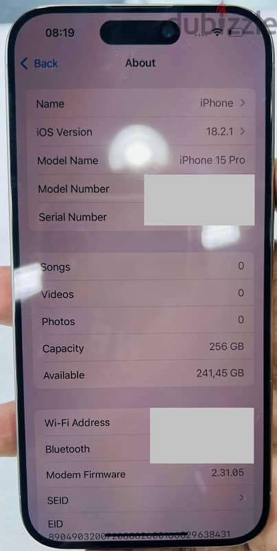 iphone 15 pro 256 gb 1