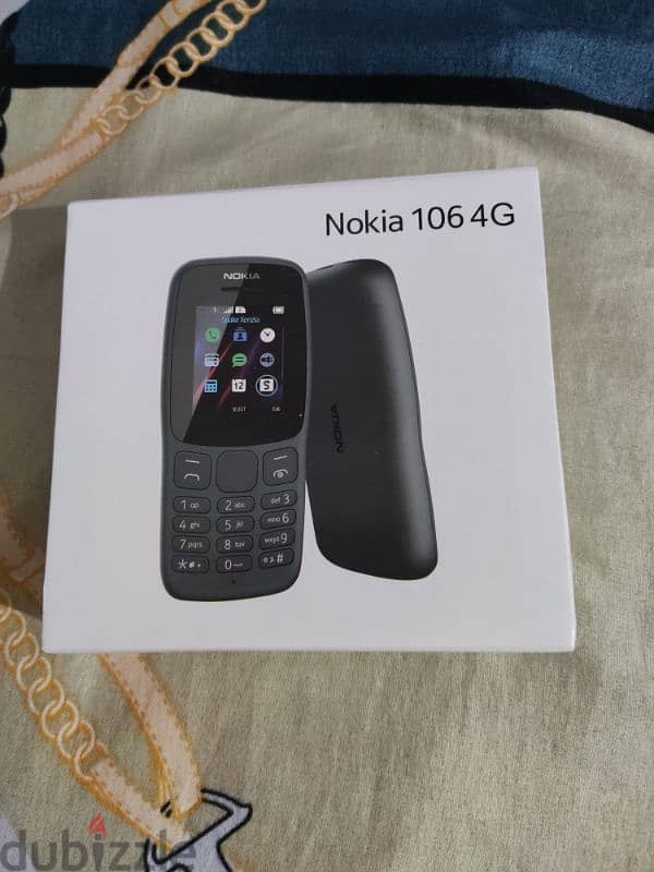 Nokia 106 4g phone new seal pack 1