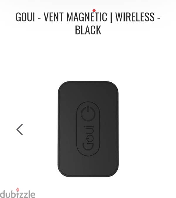 GOUI - VENT MAGNETIC |  WIRELESS -  BLACK 1