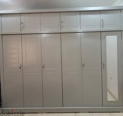 solid wood ,6 door cupboard