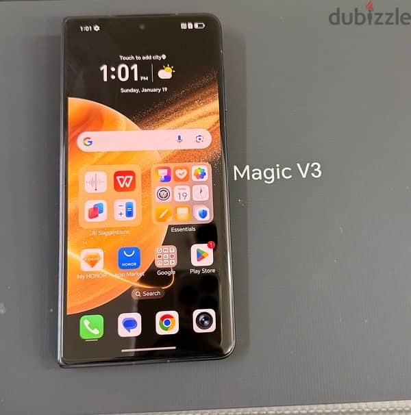 Honor Magic V3 5G  512GB + 12 GB RAM (Global) Black 1 Month Used Only! 4