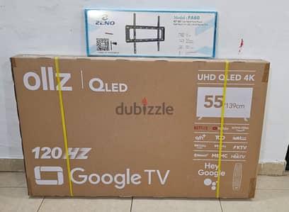 Ollz 55" UHD QLED 4K TV for Sale