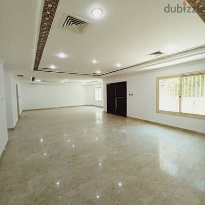 Full ground floor with a yard for rent in Salwa, Block 11