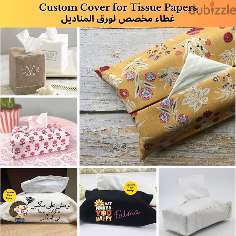 Get your Personalized Tissue Covers and Boxes 2