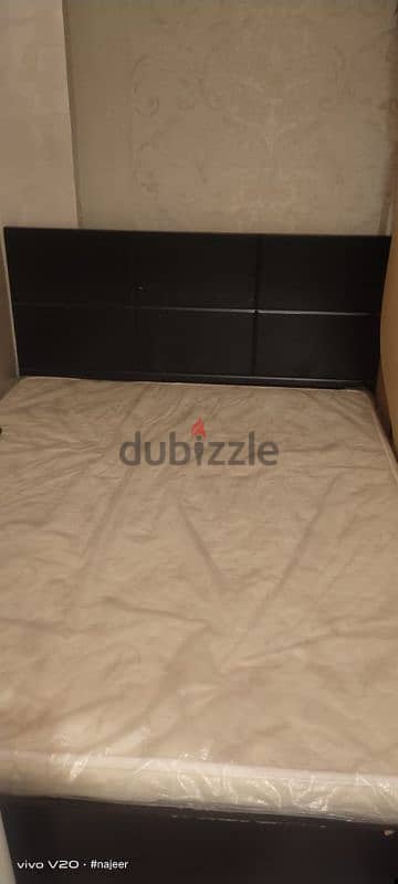 mattress and cot for sale