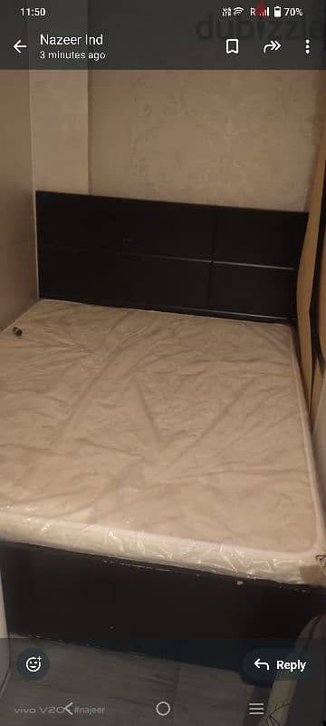 mattress and cot for sale 1