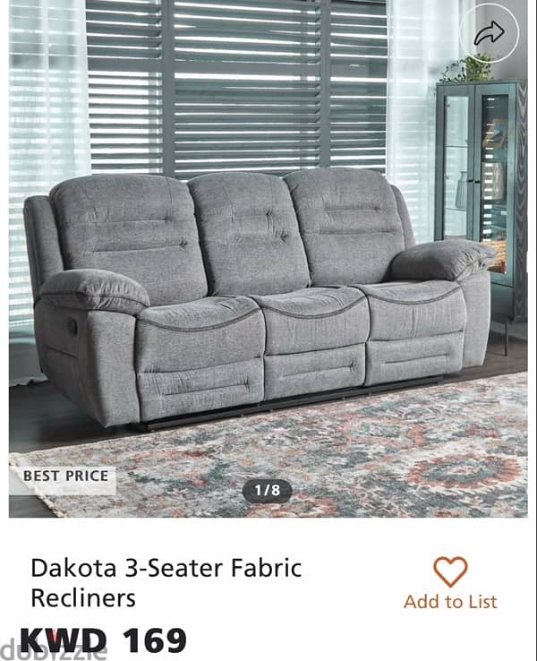 safat home recliner sofa 3