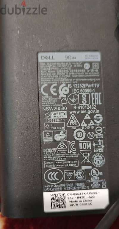 Original Dell Laptop Charger