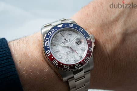 Rolex GMT-Master II 126719BLRO White Gold / Pepsi / Meteorite