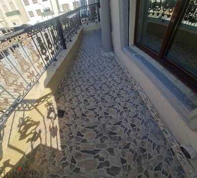 very nice super clean flat in abu fatera with balcony