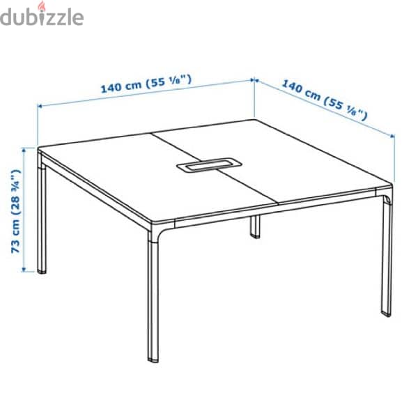 ikea BEKANT desk 0