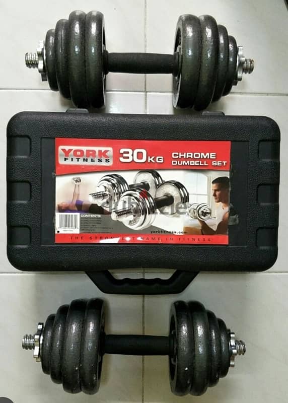 new dumbbell available with box and bar start 6kd 5