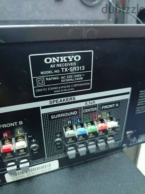 Onkyo home theater system USB optical htmi like New condition 9