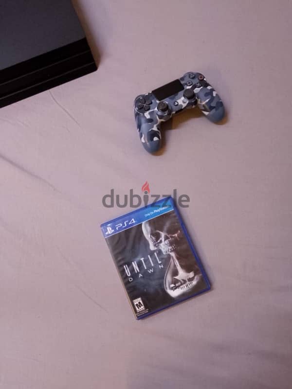 PS4 pro in good condition, 1 tb, 1 game disc, Price 70 kd negotiable. 1