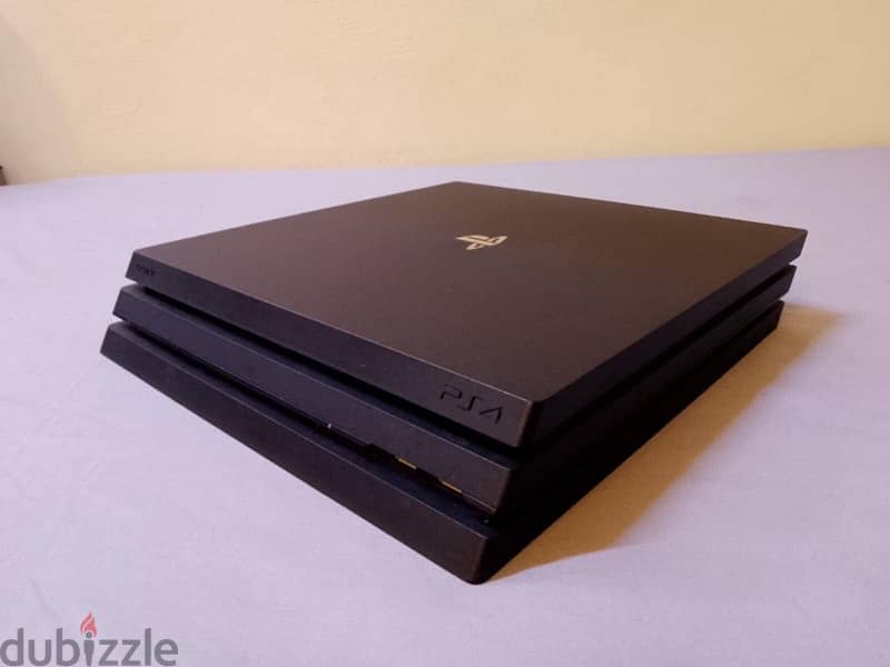 PS4 pro in good condition, 1 tb, 1 game disc, Price 70 kd negotiable. 5