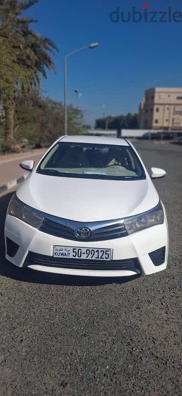 Toyota Corolla 2015 FAMILY USED URGENT SALE 1