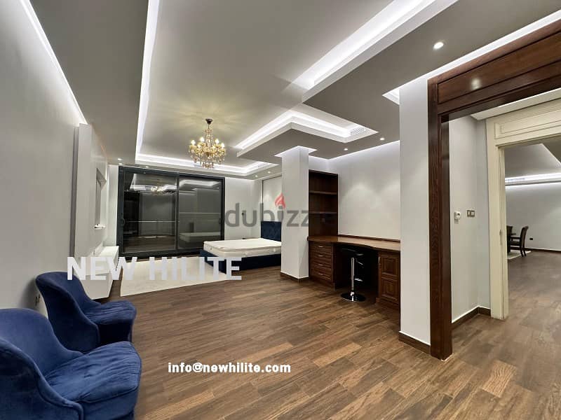 FURNISHED 3 MASTER BEDROOM PENTHOUSE WITH TERRACE FOR RENT IN SALWA 10