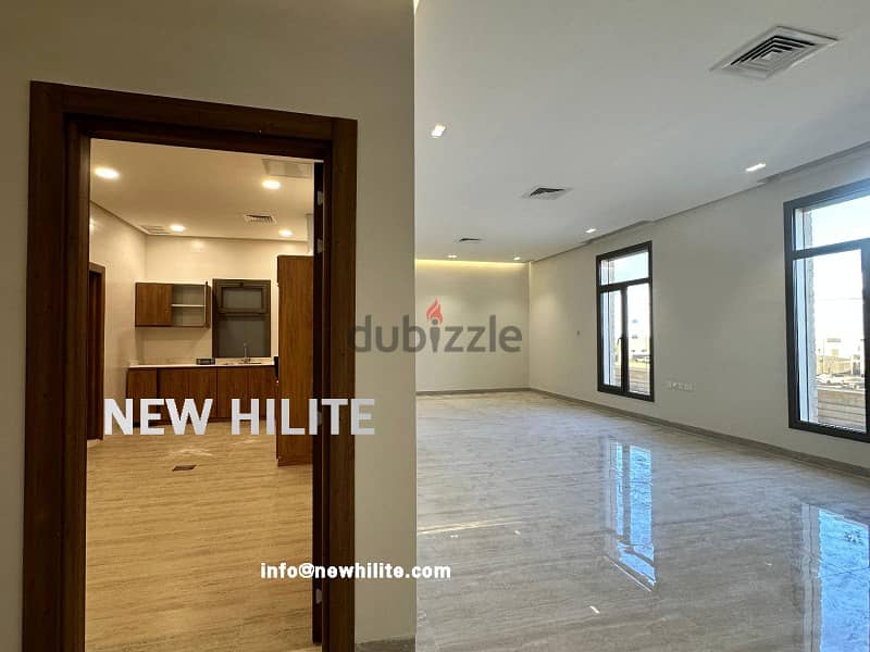 BRAND NEW FIVE BEDROOM TRIPLEX WITH ROOF FOR RENT IN AL FUNAITEES 4