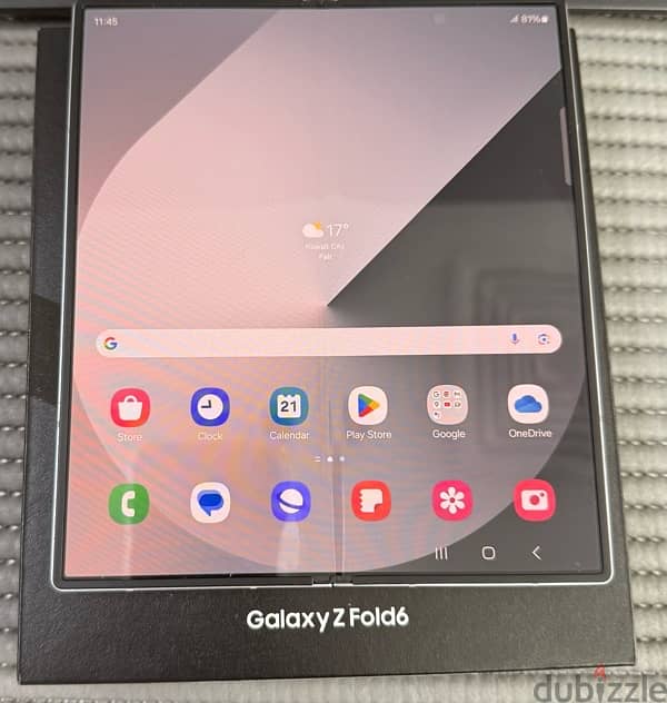 Samsung Galaxy Z Fold 6 5G 256 GB Silver Shadow Used ! 5