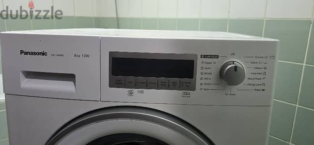 Panasonic washing machine 8kg