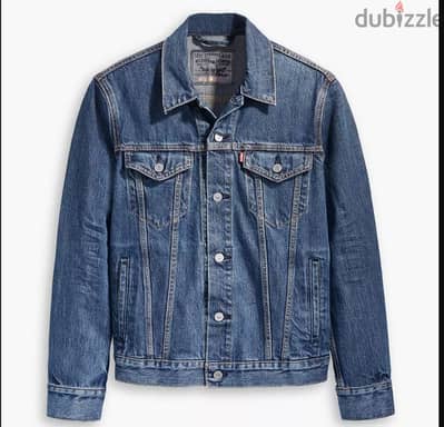 levi's denim jacket Size L , few times used but as new .