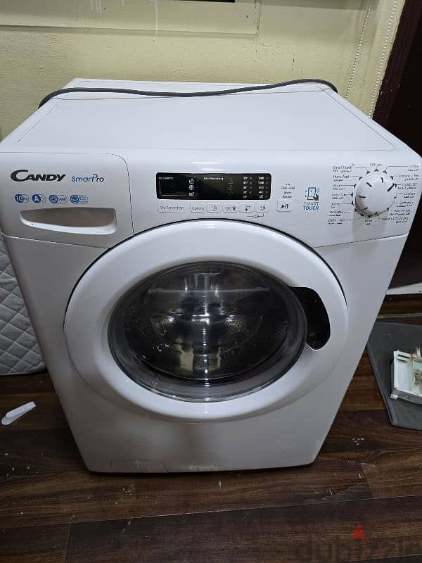 Candy 8kg front loading smart washing machine for sell 1