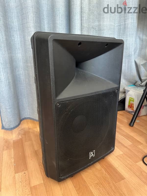 beta3 full range 15”active speaker 1200w 2