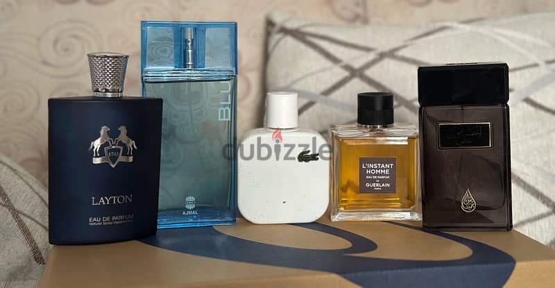 عدد ٥ عطور ١٠٠ مل 0