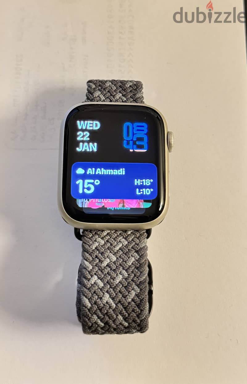 Apple Watch Series 7 45mm (GPS + Cellular)- Titanium 1