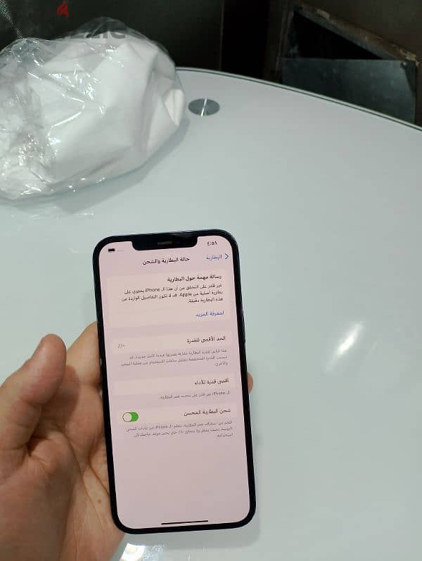 ايفون 12pro max جيجا 256 6