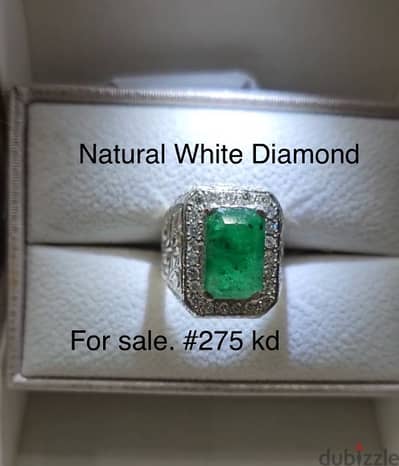 Natural Diamond & Emerald