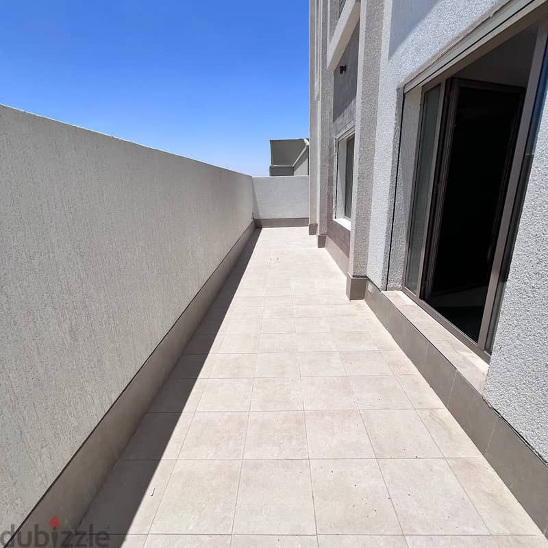 Apartment two balconies and one free month for rent in Salwa Block 10 6