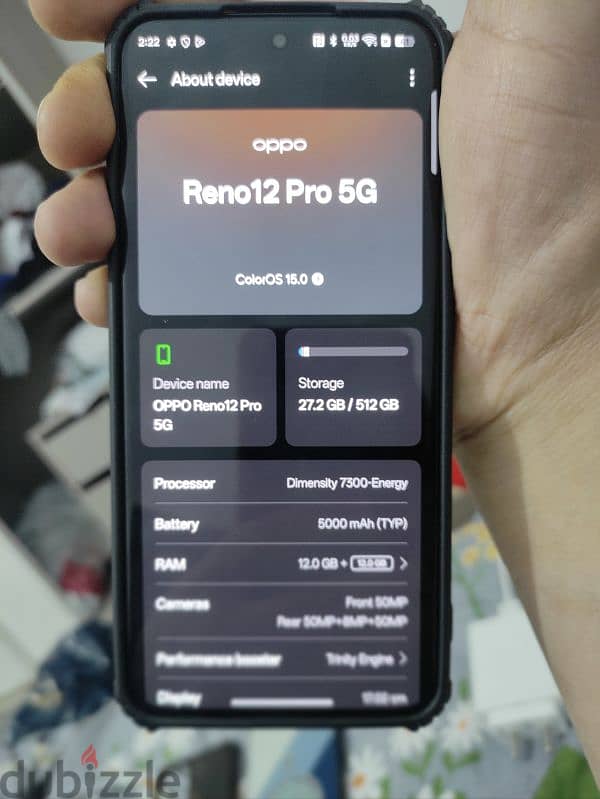 oppo reno 12 pro 5g 512  sell or exchange بيع اول بدل 1