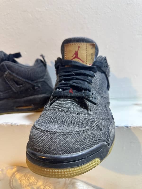 Jordan Kids x Levi’s Air Jordan 4 Retro NRG BG "Black Denim" 1