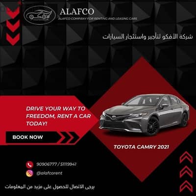 Toyota Camry 2021 For Rent