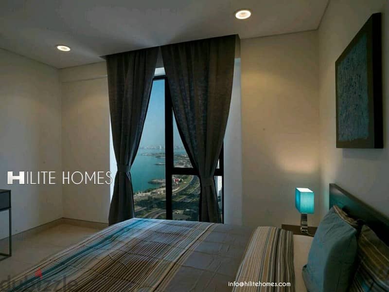 2 BEDROOM FURNISHED APARTMENT WITH OR WITHOUT SEA VIEW IN BNEID AL QAR 6