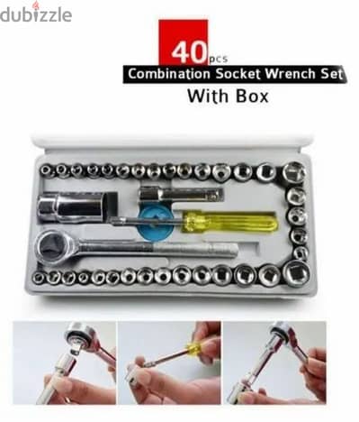 Stainless Steel 40 Pcs Tool Kit