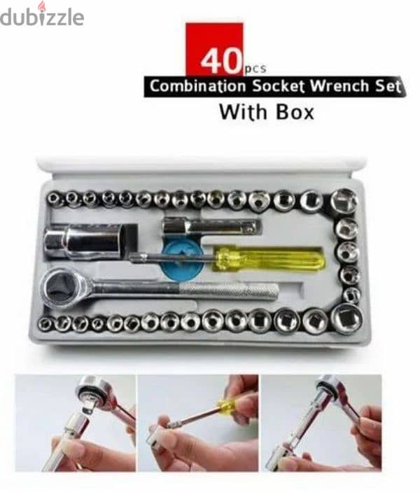 Stainless Steel 40 Pcs Tool Kit 0