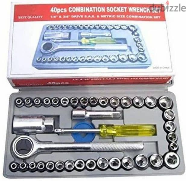 Stainless Steel 40 Pcs Tool Kit 2