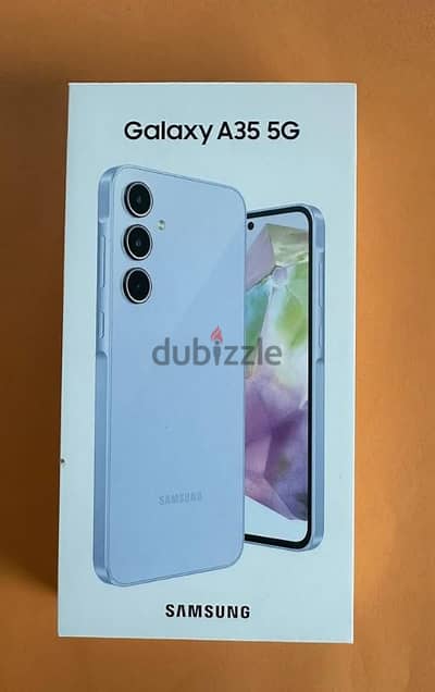 Samsung Galaxy A35 with 8gb ram 128gb memory box pack