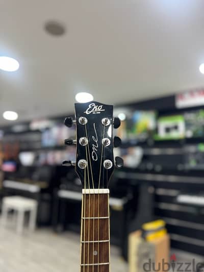 EKO ACOUSTIC GUITAR WITH PICK UP - ITALY BRAND