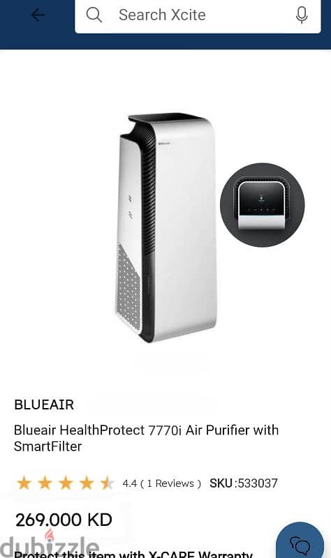 Blueair 7770i Smart Air Purifier For Sale 2