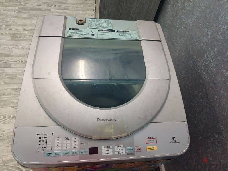 used panasonic washing machine 8kg 0